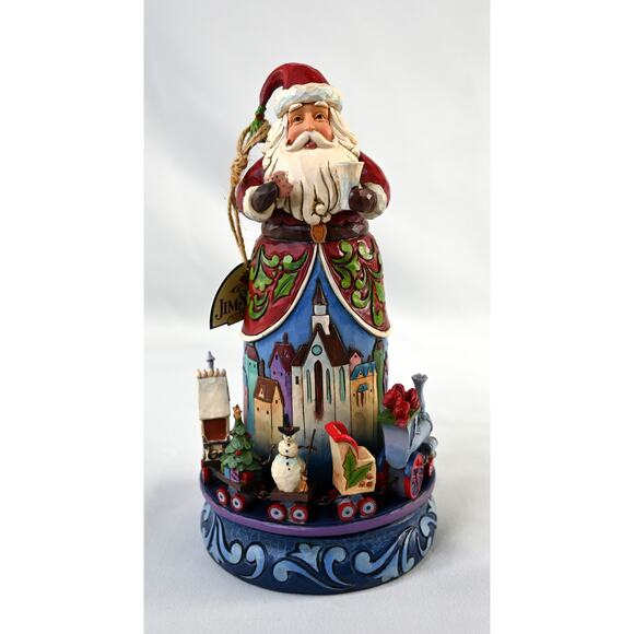 Jim Shore Christmas Is All Around Moveable Figurine #4051543 NIB - Picture 1 of 10
